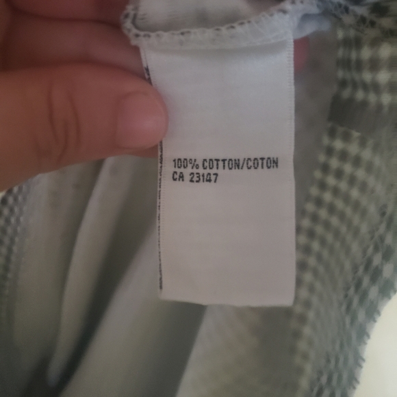 Talbots 8p gingham plaid quarter sleeve turtleneck soft lightweight - Picture 6 of 7